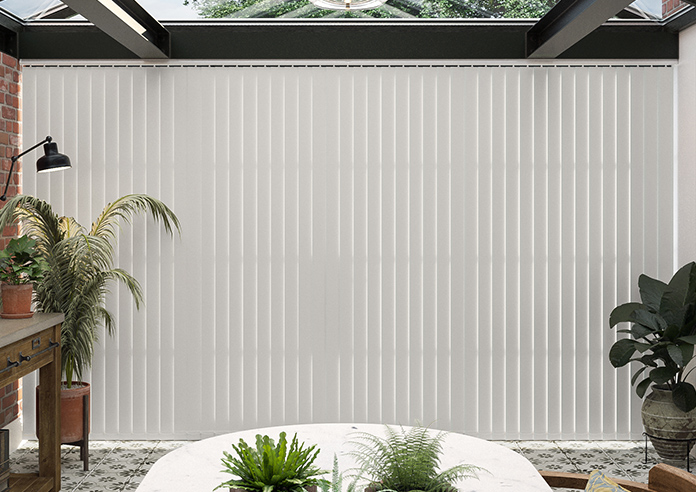 Andromeda, Breeze White - Vertical Blind - Image 6